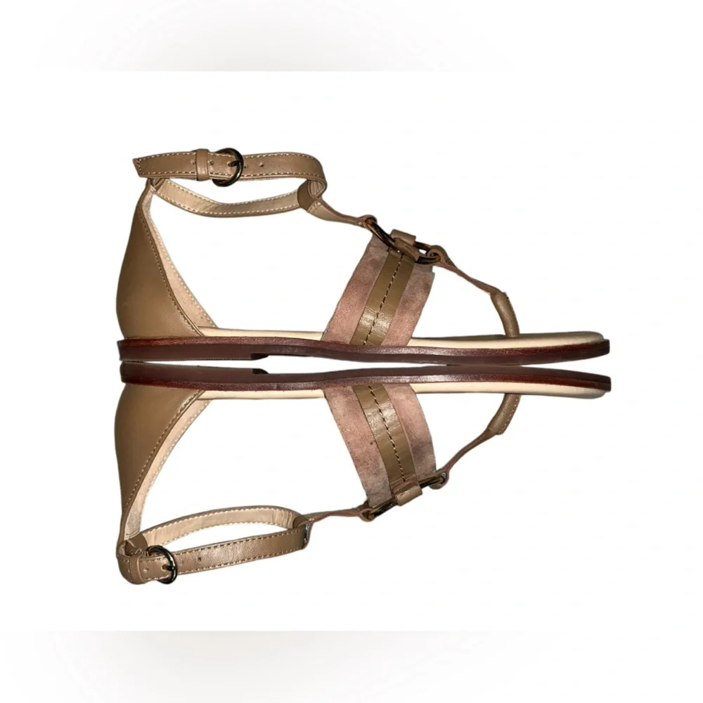 Gibson Latimer Leather Thong Sandal Size 8 - Picture 2 of 5